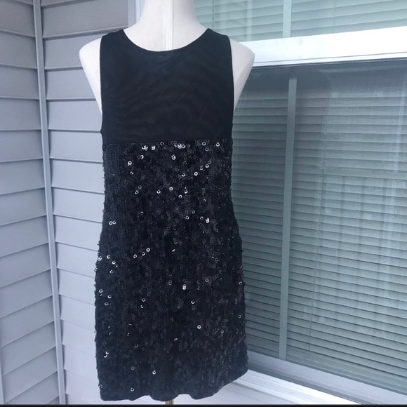 Express black sequin dress size XS - Picture 3 of 7